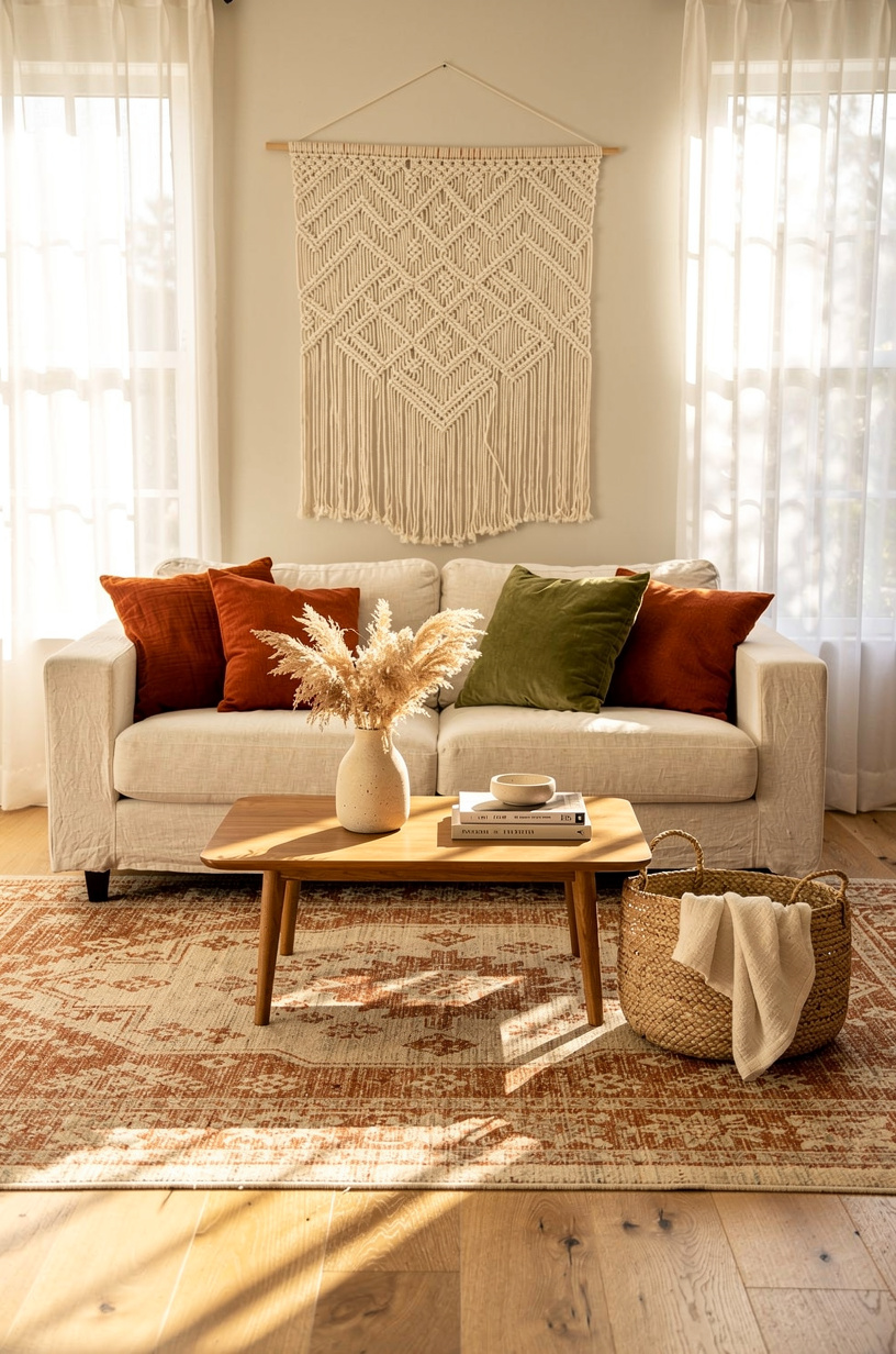 Boho Living Room Decor: 12 Affordable Amazon Finds Under $150
