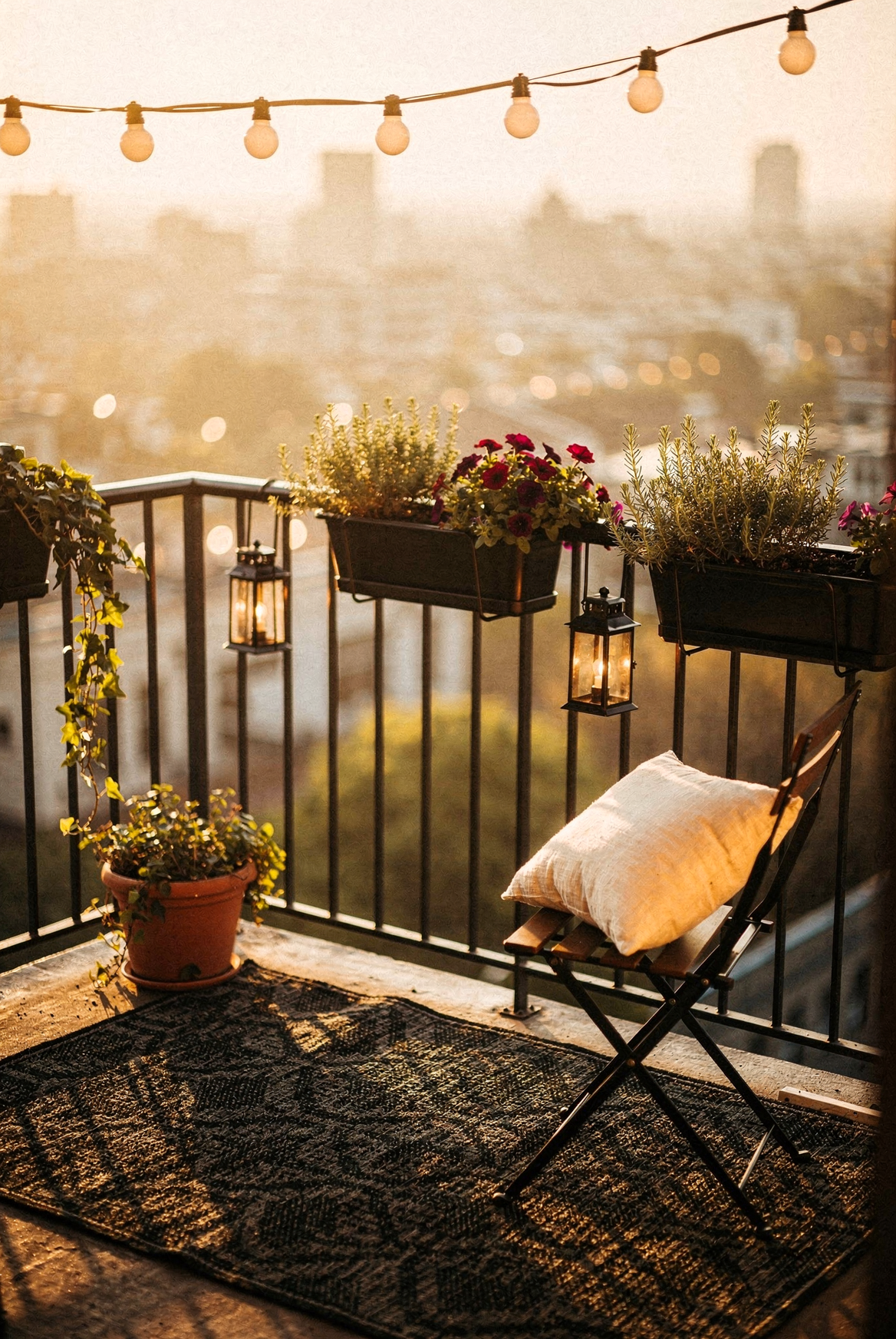 Small Balcony Makeover: How Renters Can Do It for Under $150
